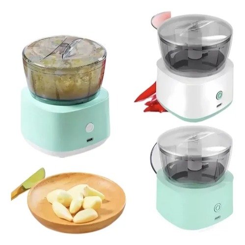 Mini Procesadora Eléctrica Portátil Tritura Alimentos Recargable USB P589