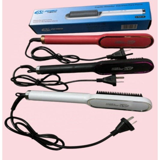 Cepillo Alisador Eléctrico De Pelo Enchufe FH909