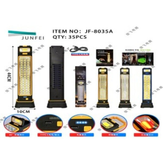 Luz De Emergencia Recargable USB O Solar 150W 3600mAh HS-8035