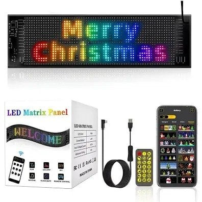 Cartel Luminoso Led Flexible 16x64 Bits 19