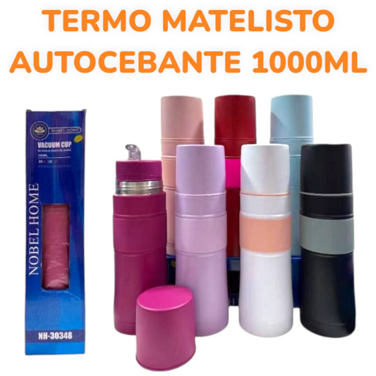 Matelisto Autocebante Acero Inoxidable 1000ML NH-30348