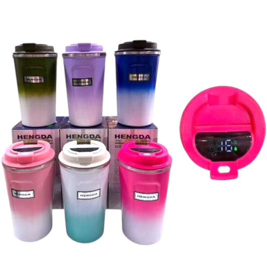 Vaso Térmico Acero Inoxidable Con Temperatura 500ML YQ10304