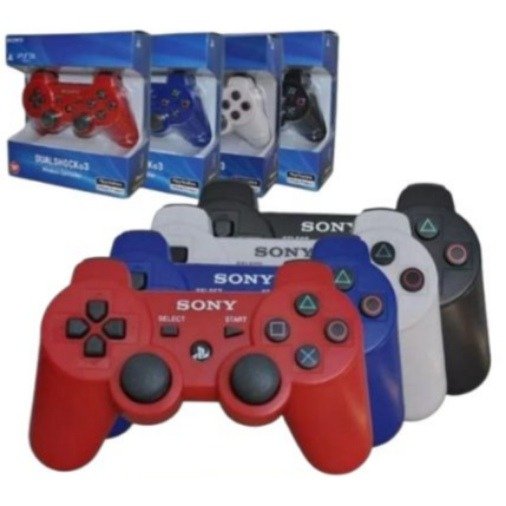 Joystick Inalambrico Recargable Para PS3 Color Liso J31