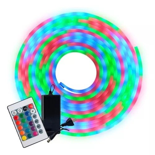 Tita Led Neon RGB Control Enchufe 5M 20