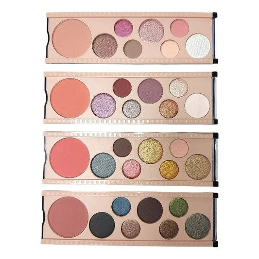 Paleta chica de sombras para ojos 8 tonos Tejar