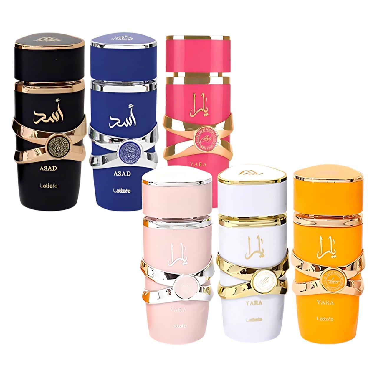 Perfume Árabe 30ML Lattafa Con Cajita Fucsia/Blanco AL3002