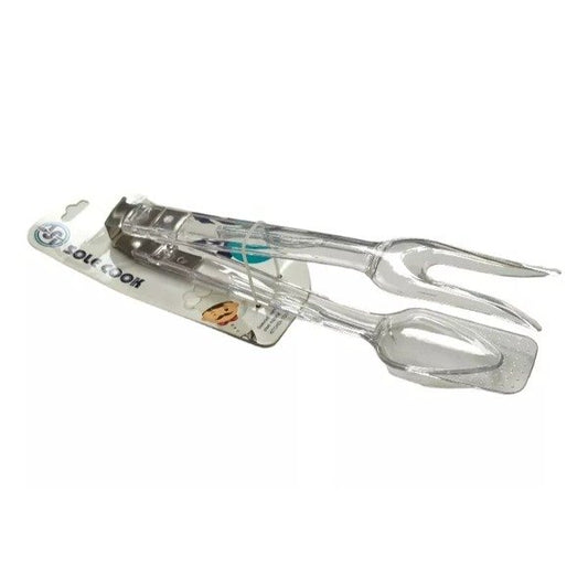 Pinza De Acrílico Transparente De Cocina 25CM