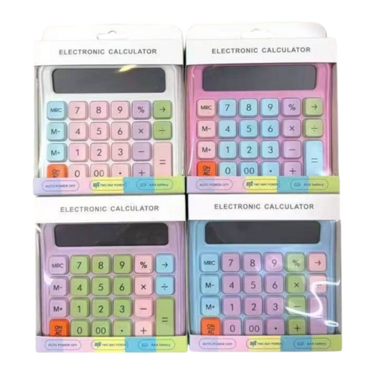 Calculadora Kawaii Infantil 12 Dígitos A Pilas A5970