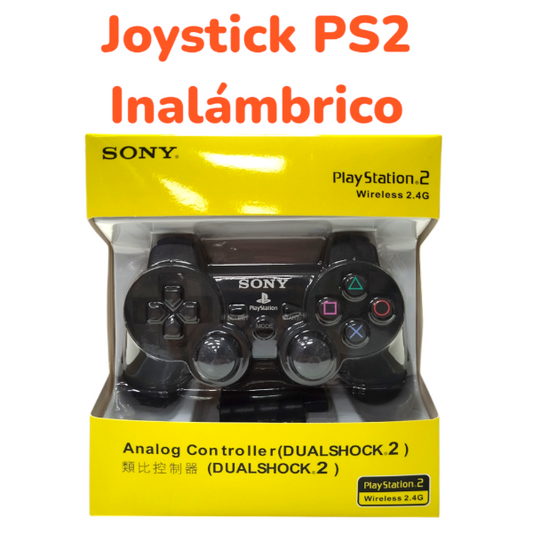 Joystick Para PS2 Inalámbrico Sony Negro