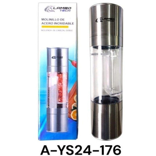 Molinillo Pimentero Sal Codimentos Manual 2en1 YS24-176 68