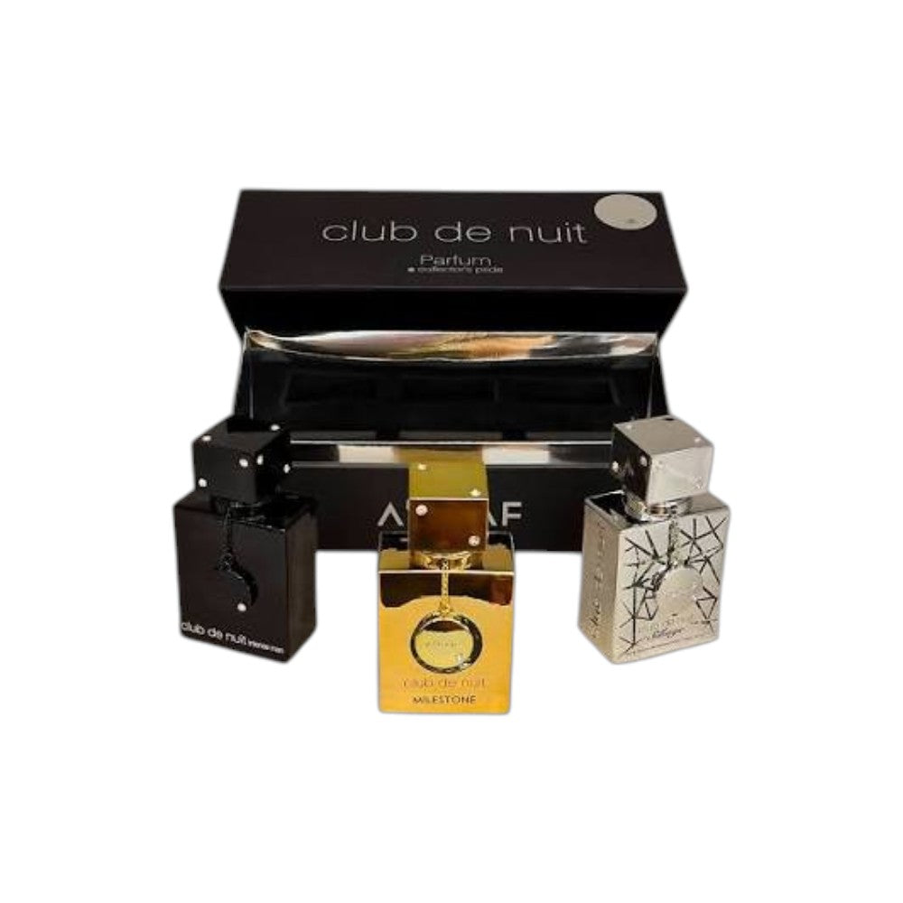 Perfume Arabe ARMAF Club De Nuit Collector's Pride 30ML x 3pcs 8350