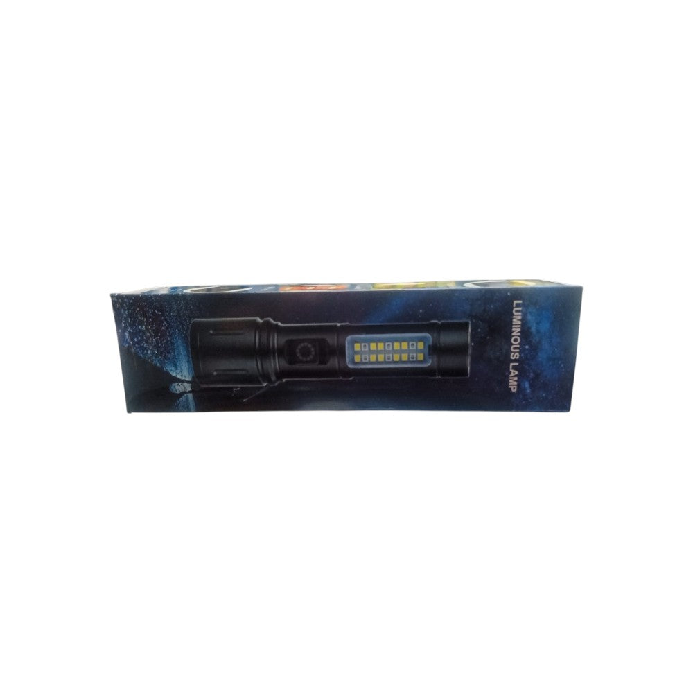 Linterna De Campamento + Luz Roja Y Laser Recargable Tipo C 0045