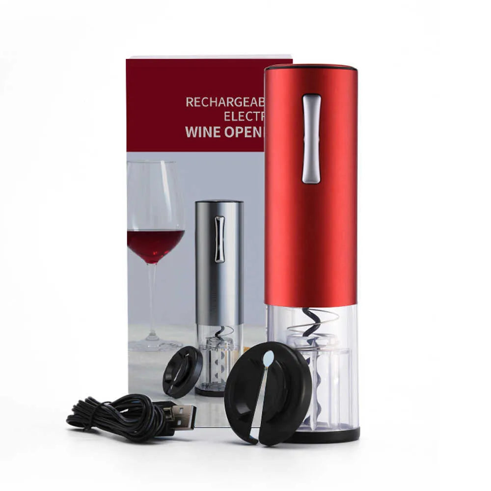 Sacacorchos Eléctrico Automático Vino Recargable USB X-704