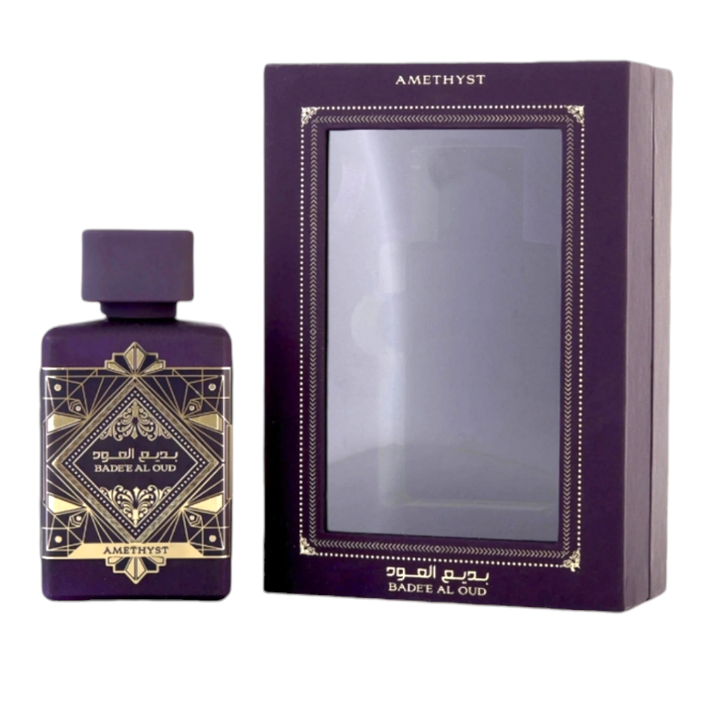 Perfume Árabe 100ML Lattafa Badee Al Oud Amethyst Violeta 3875