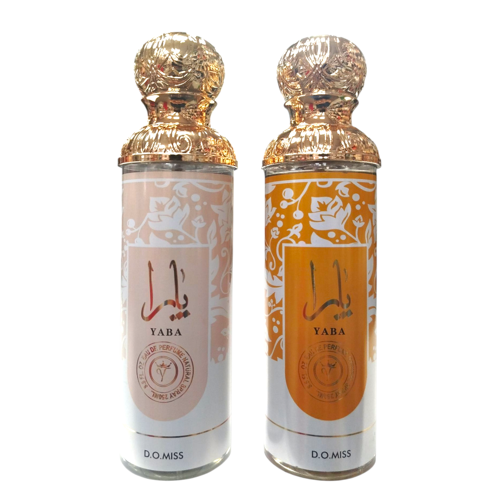 Perfume Árabe 250ML D.O.Miss YABA Nature Spray Rosa Dorado 25045