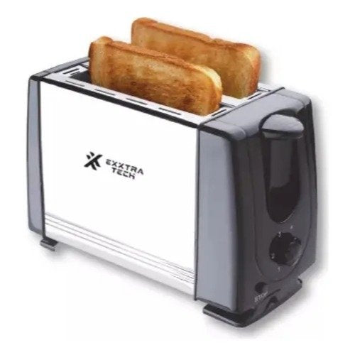 Tostadora Eléctrica Con 2 Ranuras 650W ExxtraTech SC118