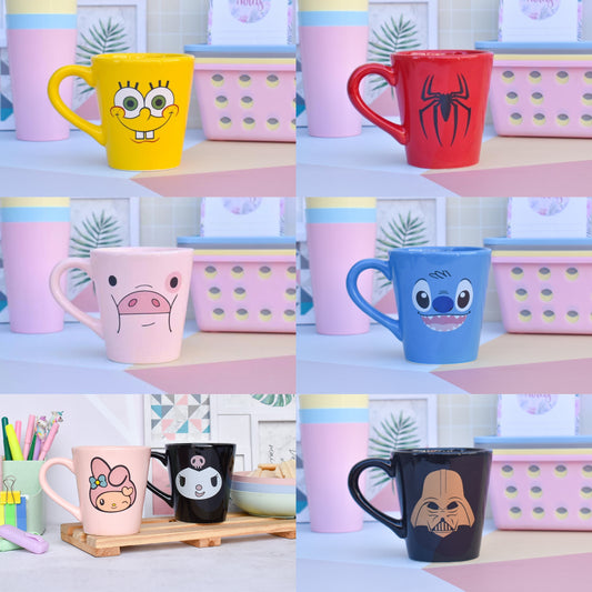 Taza Ceramica Con Dibujo Diseño Personaje Infantil 24302
