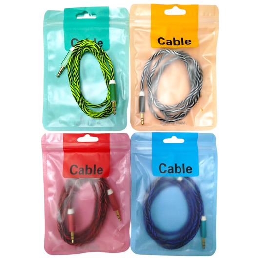 Cable Auxiliar Para Auricular Parlante 3.5MM 1M C-S1