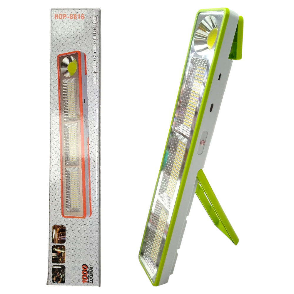 Luz Emergencia Con Soporte Recargable USB 42*7CM HOP-8816