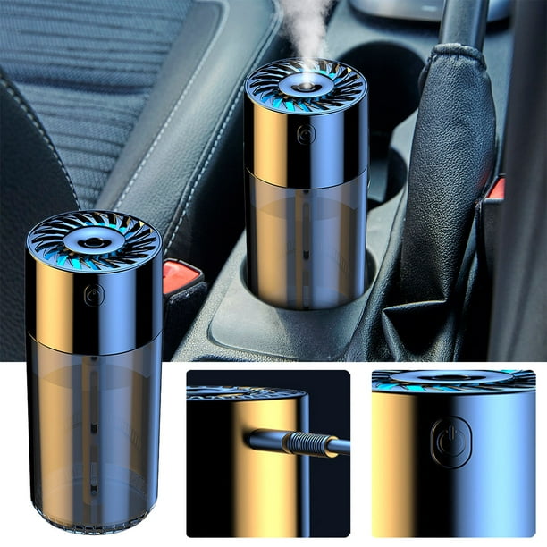 Humidificador De Ambiente 300ML Enchufe USB Para Auto Forma Botella 01776