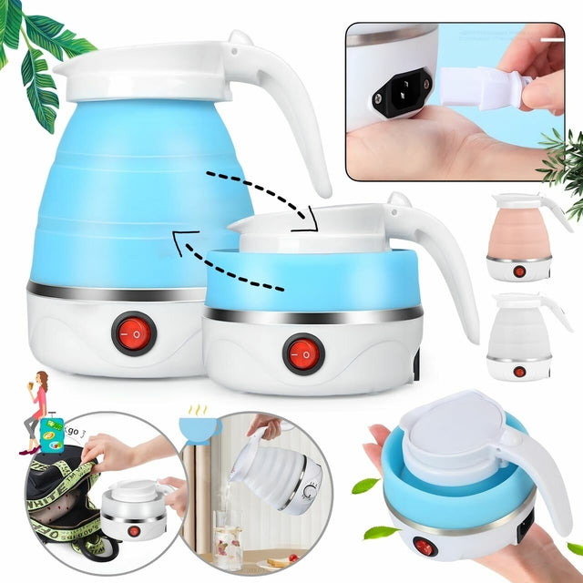 Pava Eléctrica Plegable Ideal Viaje Color Liso 600W K1060