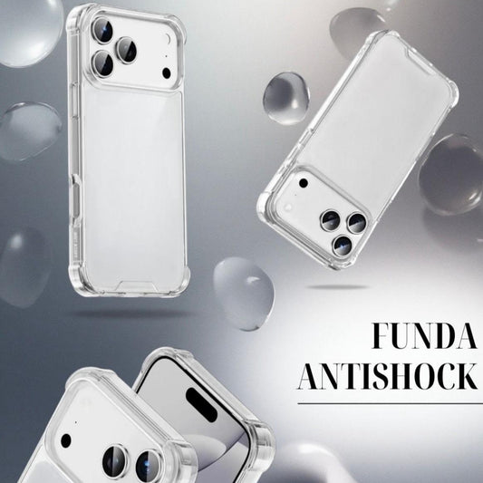 10X Funda Transparente Reforzada Antishock Linea 17 Nuevo