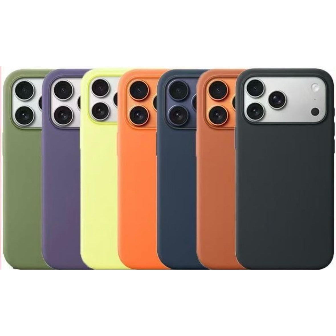 10X Funda De Silicona Tipo Original Con Felpa Linea 17 Color Surtido