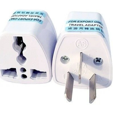 Cajita De 20 Unidades Adaptador Pata Argentina Universal N173