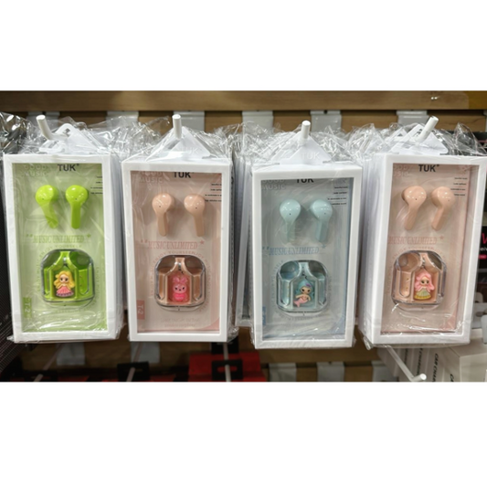 Auricular Inalámbrico Bluetooth Recargable Con Muñeca TUK