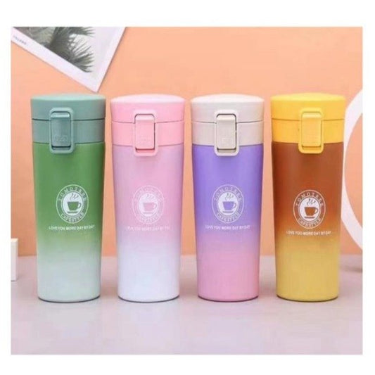 Vaso Térmico Acero Inoxidable 510ML Doble Color Pastel 00767