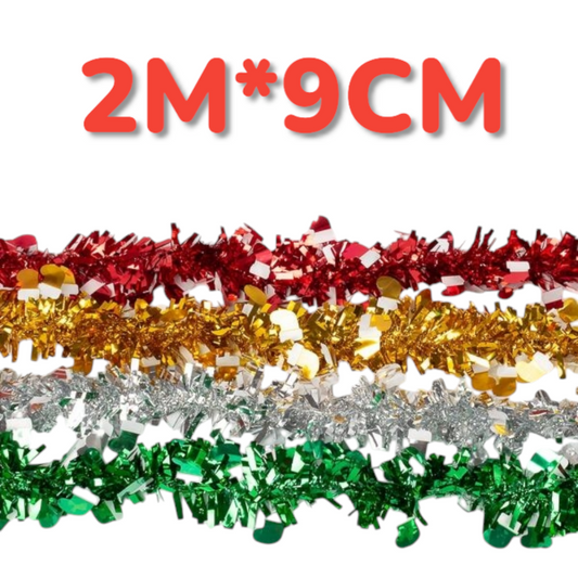 10 Unidades De Boas Guirnalda Navideña Para Ambiente Colores