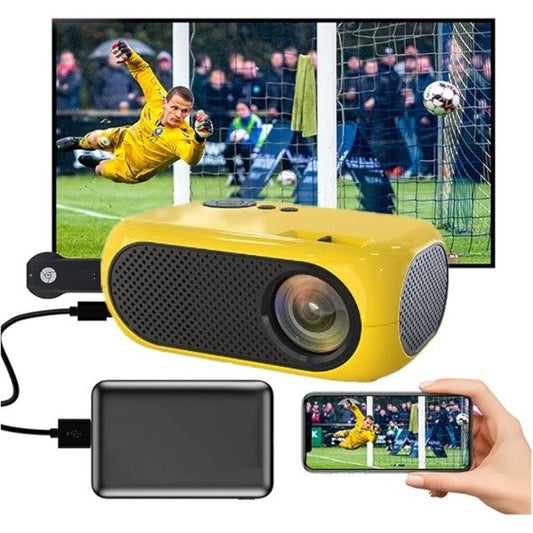 Mini Proyector De Imagen HDMI USB Para TV Consola Etc 1200Lumens Enchufe USB