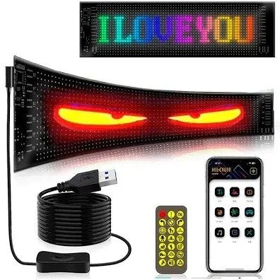 Cartel Luminoso Led Flexible 20x64 Bits 18