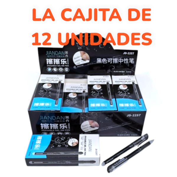 Lapiceras Mágicas Con La Goma JD-2257H