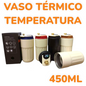 Vaso Térmico Acero Con Temperatura Y Correa 450ML Stanley WU308