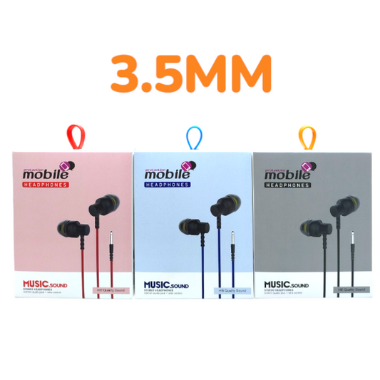 Auricular Con Cable 3.5MM Mano Libre Mobile 1