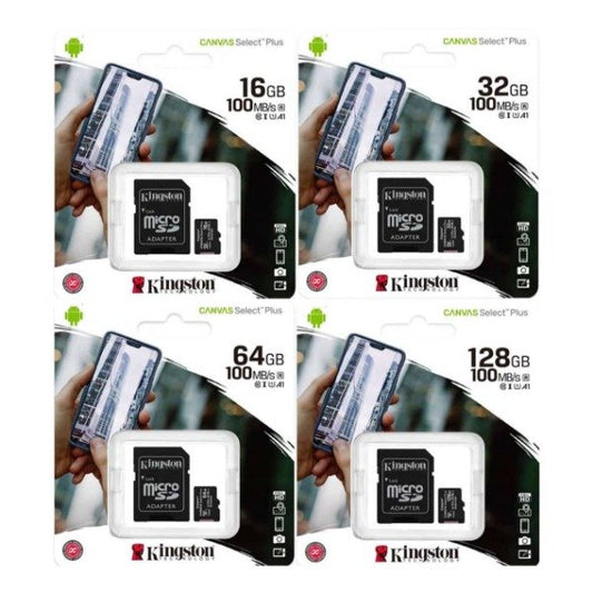 Memoria Micro SD 100MB/s Kingston 8GB