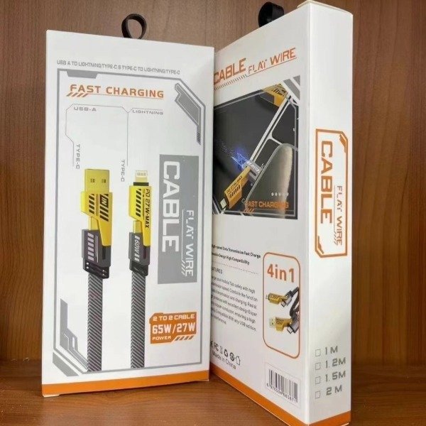 Cable USB/TipoC A TipoC/Iphone 6A 1M 2