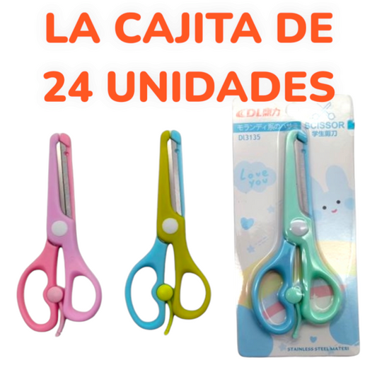 Tijera Escolar Para Niños Con Protección 04395