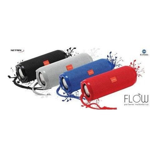 Parlante Inalámbrico Bluetooth Recargable 18x7x7 NM-FLOW