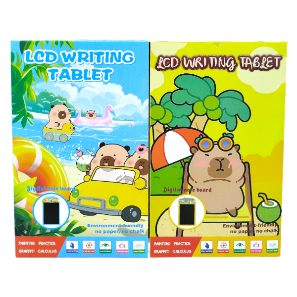 Pizarra Mágica Tablet 11 Pulgadas Multicolor LCD Diseño Capibara WZ-8168 94