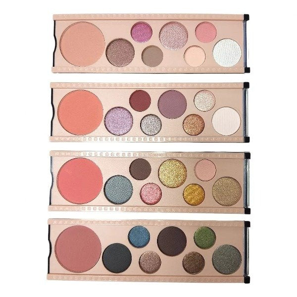 Paleta chica de sombras para ojos 8 tonos Tejar