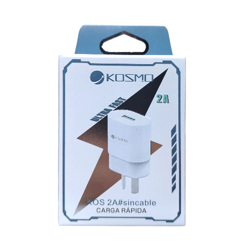 Cabezal De Cargador USB 2A Kosmo 1