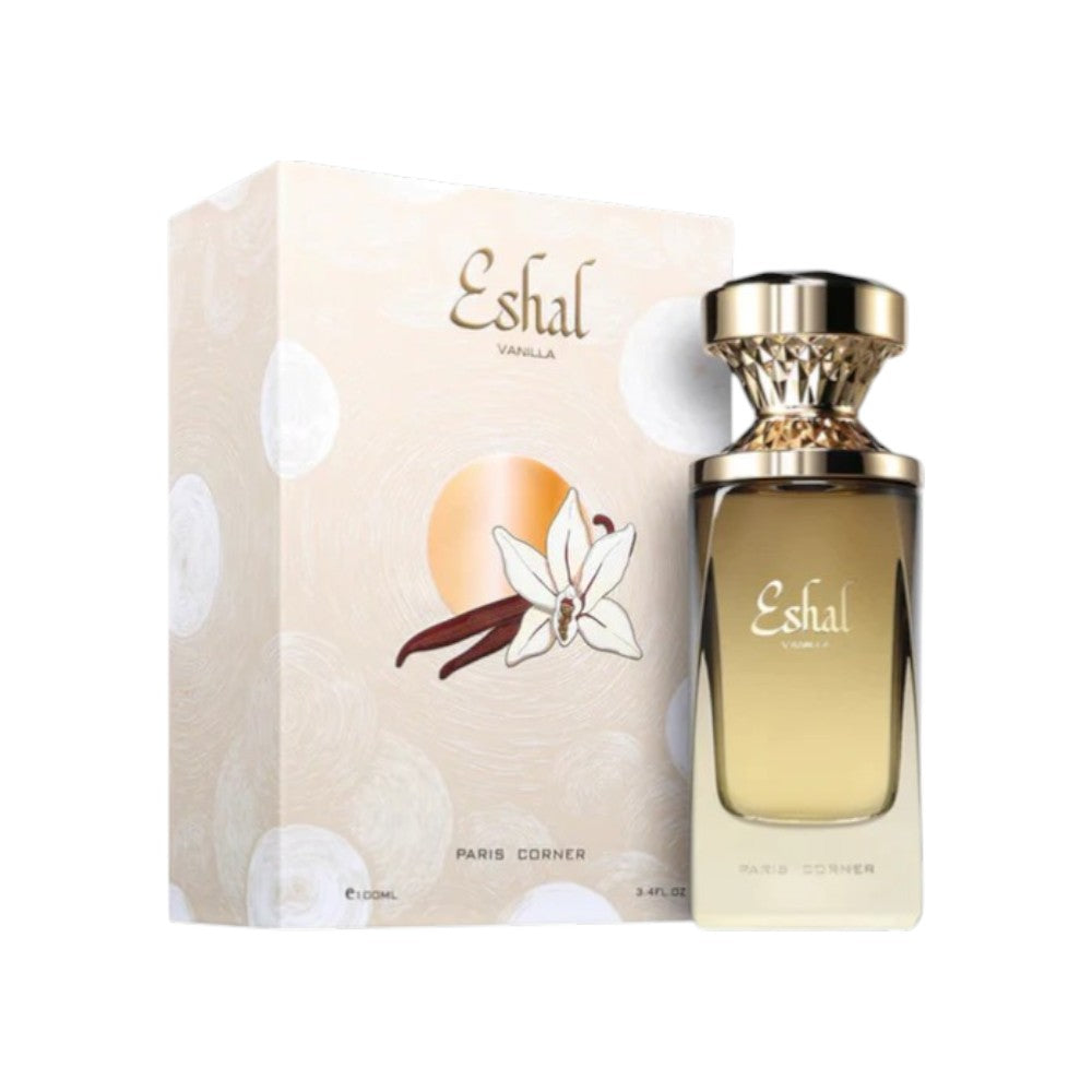 Perfume Árabe 100ML Paris Corner Eshal Vainilla 6192