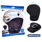 Mousepad Con Almohadilla Apoya Base Antideslizante H-02