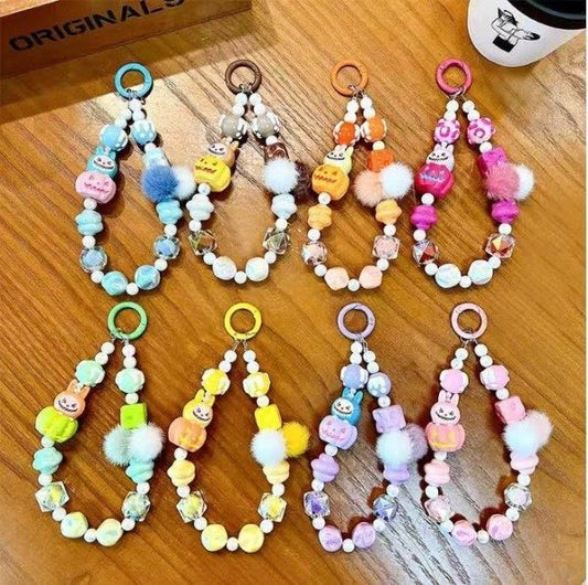 Cadena Correa Para Celular Con Arandelas Plásticas Diseño Infantil 2500 96