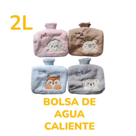 Bolsa De Agua Caliente Diseño Animalitos 1,5L 1140