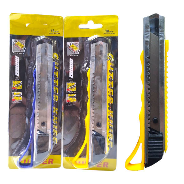 Cutter Trincheta 18mm Cuerpo De Plástico X-375