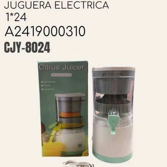 Juguera Electrica Recargable USB Para Naranja