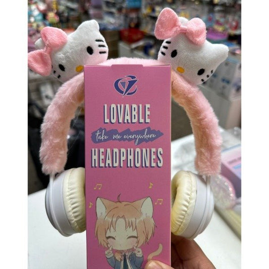 Auricular Inalámbrico Vincha Bluetooth Kitty Infantil QL-417